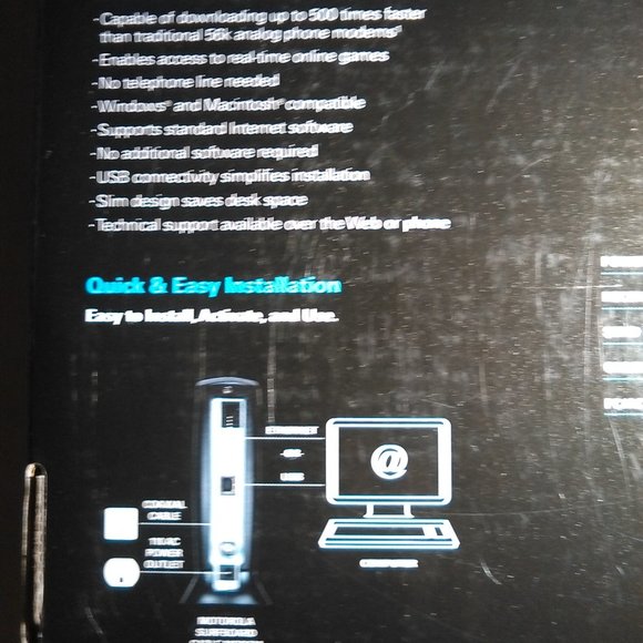 Motorola SURFboard Cable Modem; Model: SB5101U-In Original Box-Last ONE - Picture 9 of 15